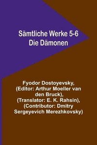 bokomslag Samtliche Werke 5-6