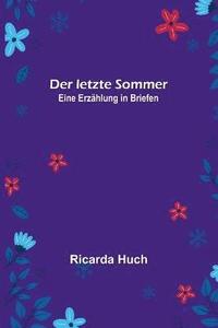 bokomslag letzte Sommer