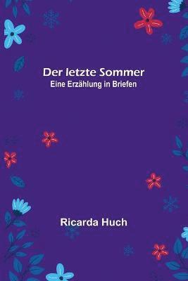 bokomslag letzte Sommer