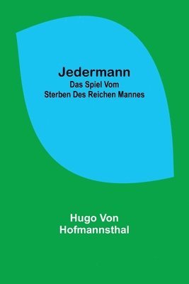 Hugo Von Hofmannsthal - Jedermann, Häftad