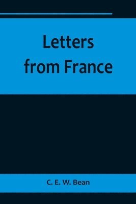 bokomslag Letters from France