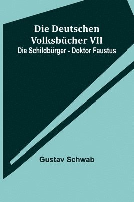 bokomslag Die Deutschen Volksbcher VII