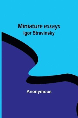 Miniature essays 1