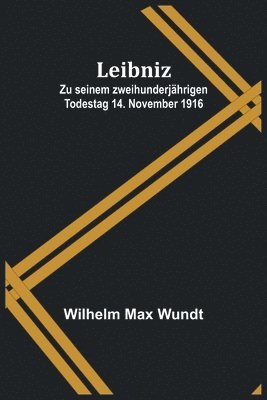 bokomslag Leibniz