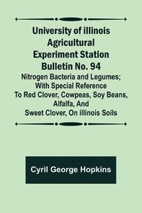bokomslag University of Illinois Agricultural Experiment Station Bulletin No. 94