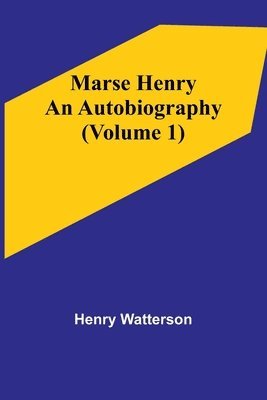 bokomslag Marse Henry