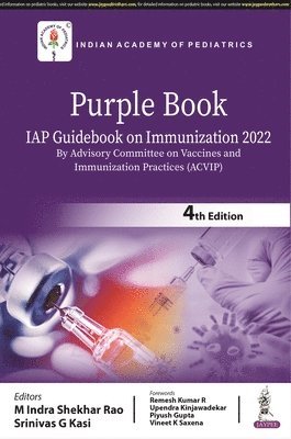 bokomslag Purple Book: IAP Guidebook on Immunization 2022