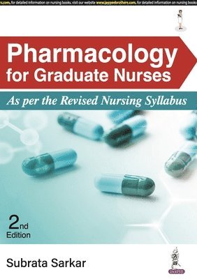 bokomslag Pharmacology for Graduate Nurses