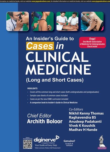 Archith Boloor - Insider's Guide to Cases in Clinical Medicine, Häftad
