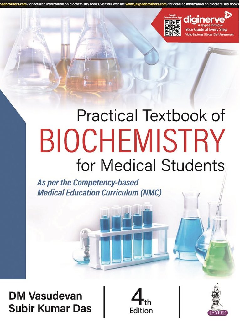 DM Vasudevan - Practical Textbook of Biochemistry for Medical Students, Häftad