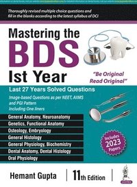 bokomslag Mastering the BDS 1st Year