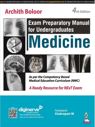 Archith Boloor - Exam Preparatory Manual for Undergraduates: Medicine, Häftad