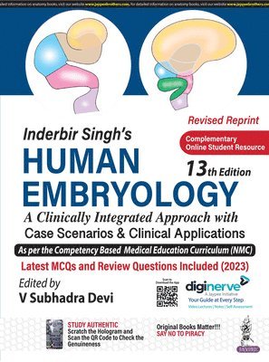 bokomslag Inderbir Singhs Human Embryology