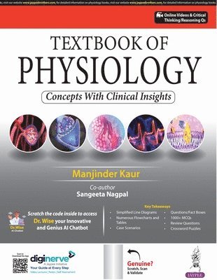 Manjinder Kaur, Sangeeta Nagpal - Textbook of Physiology, Häftad