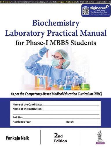 bokomslag Biochemistry Laboratory Practical Manual for Phase-I MBBS Students