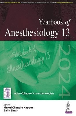 bokomslag Yearbook of Anesthesiology: 13