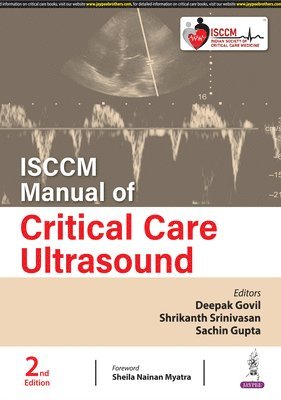 ISCCM Manual of Critical Care Ultrasound 1