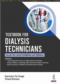 bokomslag Textbook for Dialysis Technicians