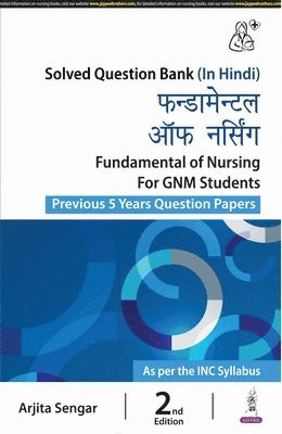 Fundamental of Nursing for GNM Students 1