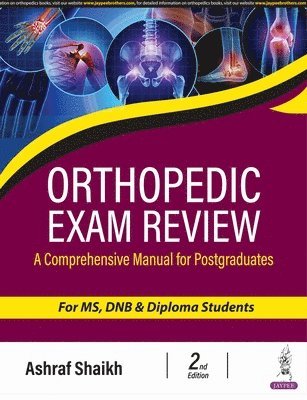Ashraf Shaikh - Orthopedic Exam Review, Häftad