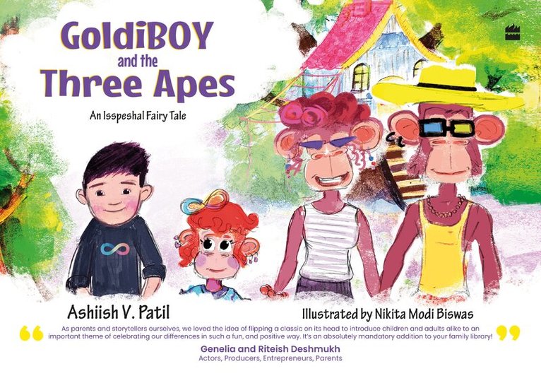 Ashiish V. Patil - Goldiboy and the Three Apes, Häftad