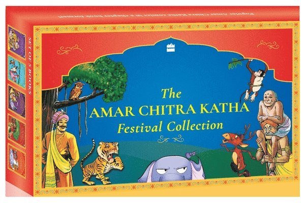 Amar Chitra Katha Festival Collection - Tin box containing 5 books 1