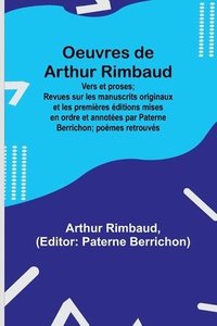 bokomslag Oeuvres de Arthur Rimbaud