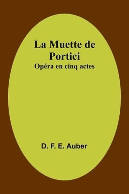 bokomslag La Muette de Portici