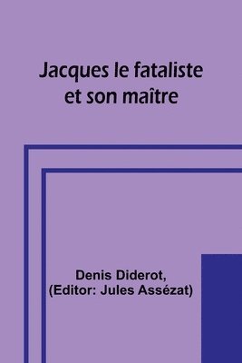 bokomslag Jacques le fataliste et son maître