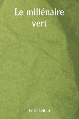 bokomslag millénaire vert