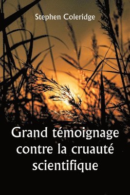 Grand tmoignage contre la cruaut scientifique 1