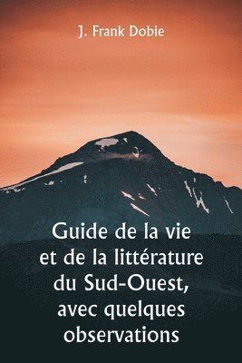 bokomslag Guide de la vie et de la litterature du Sud-Ouest, avec quelques observations