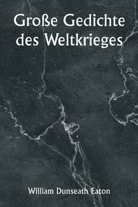 bokomslag Große Gedichte des Weltkrieges