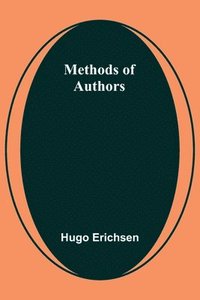 bokomslag Methods of Authors