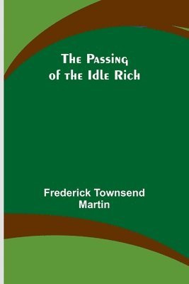 bokomslag The Passing of the Idle Rich