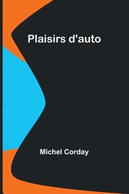 bokomslag Plaisirs d'auto