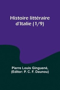 bokomslag Histoire littraire d'Italie (1/9)