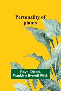 bokomslag Personality of plants