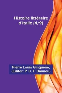 bokomslag Histoire littraire d'Italie (4/9)