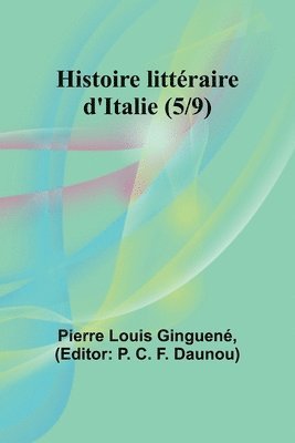 Histoire littraire d'Italie (5/9) 1