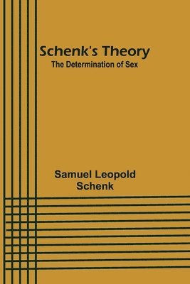 bokomslag Schenk's Theory