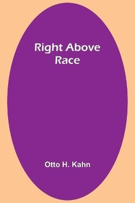 bokomslag Right Above Race