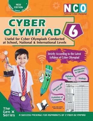 bokomslag National Cyber Olympiad - Class 6(with Omr Sheets)