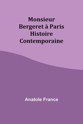 bokomslag Monsieur Bergeret  Paris