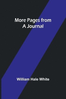 bokomslag More Pages from a Journal
