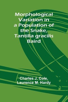 Morphological Variation in a Population of the Snake, Tantilla gracilis Baird 1