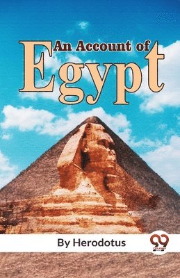 bokomslag An Account of Egypt