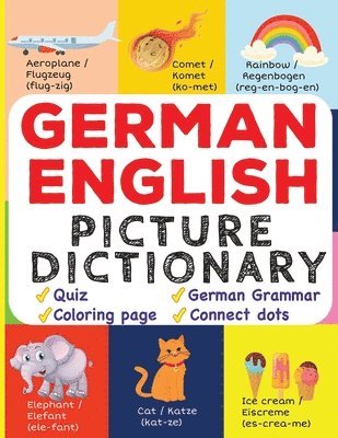 bokomslag German English Picture Dictionary
