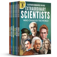 bokomslag Illustrated Biography for Kids: Extraordinary Scientists Who Changed the World: Set of 6 Books