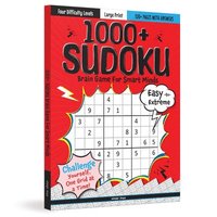 bokomslag 1000 + Sudoku Brain Games for Smart Minds